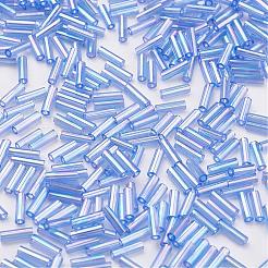 Glass Bugle Beads&nbsp;SEED-E001-12mm-166