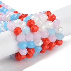 Glass Beads Strands&nbsp;EGLA-A034-M8mm-41