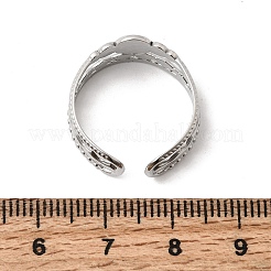 304 Stainless Steel Ring Components&nbsp;RJEW-P188-01B-P