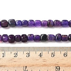 Natural Dragon Veins Agate(Dyed & Heated) Beads Strands&nbsp;G-G177-E19-03
