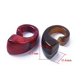Acrylic Beads&nbsp;X-OACR-S021-11-M