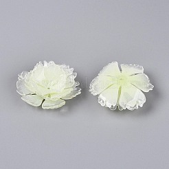 熱収縮アクリルビーズキャップ  マルチ花弁花  甘露  41~46x15~17mm  穴：1.4~1.6mm&nbsp;OACR-N155-02B