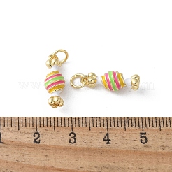 Brass Enamel Pendants&nbsp;KK-D336-02G