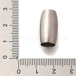 304 Stainless Steel European Beads&nbsp;STAS-G350-01B-MP
