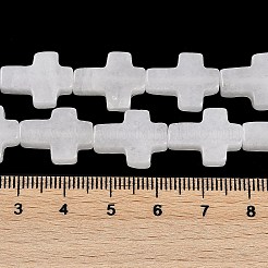 Natural White Jade Beads Strands&nbsp;G-I369-A16-02