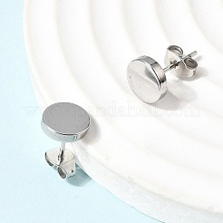 304 Stainless Steel Stud Earrings&nbsp;EJEW-L309-01B-P