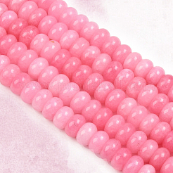 2 Strands Dyed Natural White Jade Beads Strands&nbsp;G-PA0001-23C