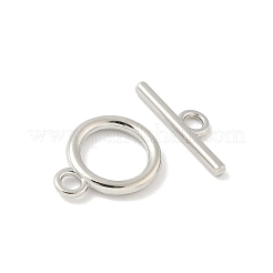 合金マンテル  カドミウムフリー＆鉛フリー  ラックめっき  リング  プラチナ  リング：17.5x14x2mm  穴：2.5mm  バー：6x19x2mm  穴：2.5mm&nbsp;FIND-B047-09P