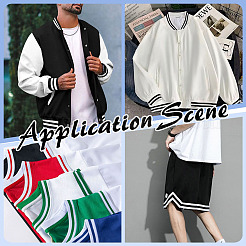 Polyester Ribbing Fabric for Cuffs&nbsp;FIND-WH0139-851