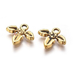 Tibetan Style Alloy Pendants&nbsp;TIBEP-LF10826YKG-AG-FF