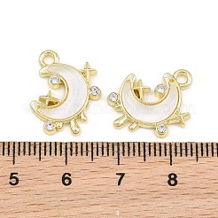 Alloy Crystal Rhinestone Pendants&nbsp;AL-CBA8C77-01D-G