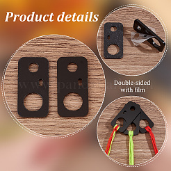 30Pcs Acrylic Thread Winding Boards&nbsp;FIND-PH0018-09A