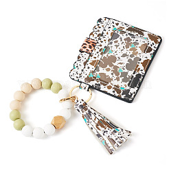 Silicone Beads Keychain&nbsp;KEYC-TAC00020