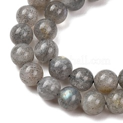 Natural Labradorite Beads Strands&nbsp;G-H326-01-6MM-1
