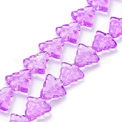 Transparent Glass Bead Strands&nbsp;EGLA-C002-A03