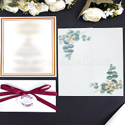 14Pcs Leaf Pattern Parchment Paper Envelopes&nbsp;DIY-LP0005-91