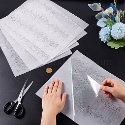 ホットラインストーン  アップリケの鉄  マスクと衣装のアクセサリー  洋服用  クリアAB  340x255x1.5mm&nbsp;DIY-WH0580-70E-02