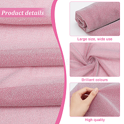 Polyester Spandex Stretch Fabric&nbsp;DIY-WH0002-57C