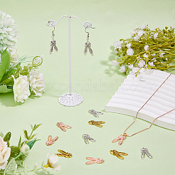 150Pcs 3 Colors Tibetan Style Alloy Pendants&nbsp;FIND-DC0003-97