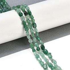 Natural Green Aventurine Beads Strands&nbsp;LS-G-P497-01B-20