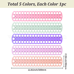 5Pcs 5 Colors Plastic Cross Stitch Thread Holder&nbsp;SENE-CY0001-06