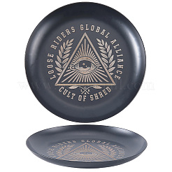 430 Stainless Steel Wiccan Altar Plate&nbsp;AJEW-WH20070-290A-02