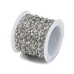 Brass Dapped Chains&nbsp;AJEW-Q153-02P-17