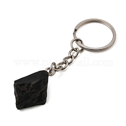 Natural Black Tourmaline Keychain&nbsp;GG-CBA0F0F-01
