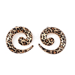 Spiral Alloy Stud Earrings&nbsp;EJEW-R021-01KCG