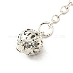 Brass Cable Chain Pointed Dowsing Pendulums&nbsp;HJEW-D004-03P