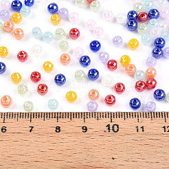 Transparent Colours Luster Glass Seed Beads&nbsp;SEED-N007-10