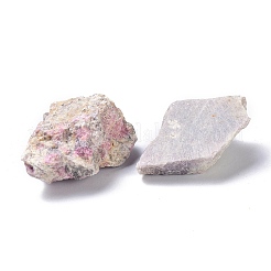 ラフ原石の天然梅の花トルマリンビーズ  穴なし/ドリルなし  ナゲット  44~46x28~32x16~19mm  約4個/100g&nbsp;LS-G-C231-05