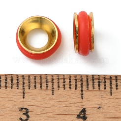 Rack Plating Brass Beads&nbsp;KK-P276-30G-02