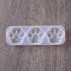 シリコンモールド  ペンダント鋳造鋳型  UVレジン用  エポキシ樹脂工芸品作り  足跡  足跡  29x88x17.5mm&nbsp;SIL-Z020-01B