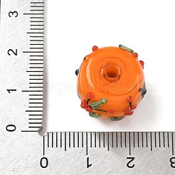 Handmade Lampwork Bumpy Beads&nbsp;LAMP-M025-01D