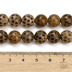 Tibetan Style dZi Beads Strands&nbsp;GG-NH0001-A02-10MM