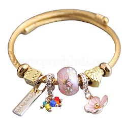 Adjustable Stainless Steel European Bangles&nbsp;FS-WGEE97D-03