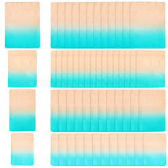ペット用ジッパーバッグ 100種類 4個  長方形  グラデーションカラー  砂茶色  99~150x70~105x0.1mm  25個/スタイル&nbsp;OPP-TA0001-19A