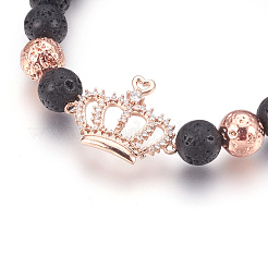 Stretch Bracelets&nbsp;BJEW-G601-05RG