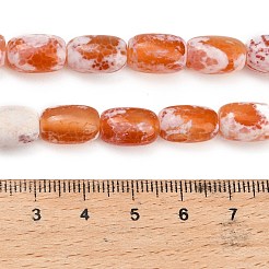 Natural Agate(Dyed & Heated ) Beads Strands&nbsp;G-D341-A01