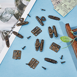 20 Sets Iron Lock Catch Clasps&nbsp;AJEW-GF0005-98