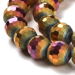 Electroplate Glass Beads Strands&nbsp;EGLA-Z001-03A-FP02
