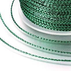 ナイロンメタリックコード  濃い緑  1mm  約20m /ロール&nbsp;MCOR-E002-16-01