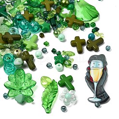 Opaque & Transparent Acrylic Beads&nbsp;SACR-XCP0001-06H