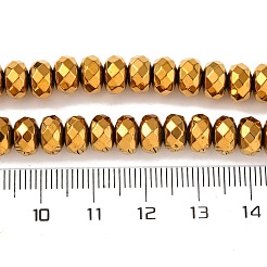 Electroplate Non-magnetic Synthetic Hematite Beads Strands&nbsp;X-G-J160-E-02