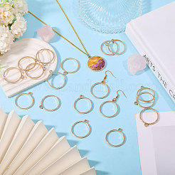 50Pcs Zinc Alloy Open Back Bezel Pendants&nbsp;FIND-CA0011-54KCG