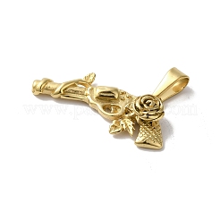 PVD Vacuum Plating 304 Stainless Steel Pendants&nbsp;STAS-B069-41G-02