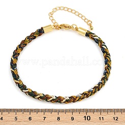 4MM Braided Nylon Cord Bracelets&nbsp;FIND-A057-01G