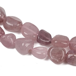 Natural Madagascar Rose Quartz Beads Strands&nbsp;G-Q060-E21-03