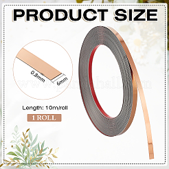10M Stainless Steel Self-Adhesive Flexible Molding Trim&nbsp;DIY-WH0671-287A